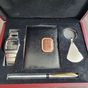 TEC Watch, Wallet, Keychain, & Pen Gift Set